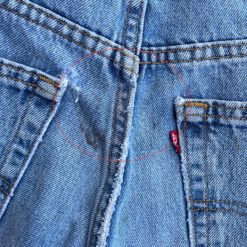 VTG Y2K Levi's 560 Loose Fit Tapered Fit‎ Jeans 2001 USA 38x34 - Picture 8 of 8
